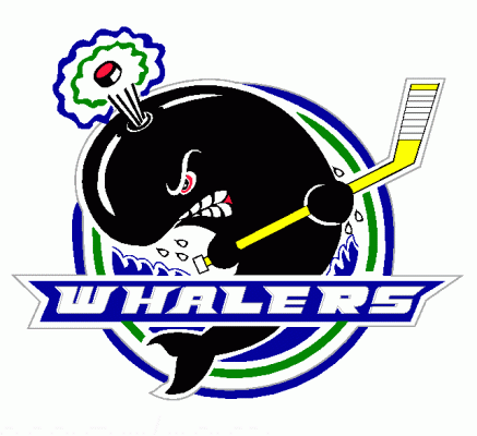 Plymouth Whalers 2000-01 hockey logo of the OHL