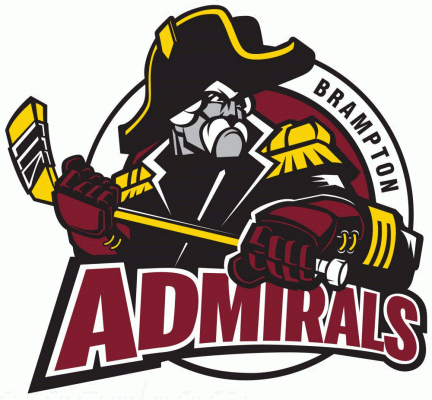 Brampton Admirals 2018-19 hockey logo of the OJHL