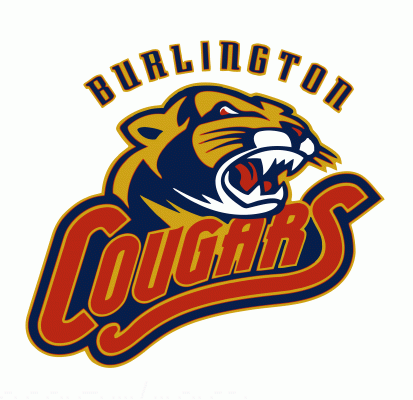 Burlington Cougars 2008-09 hockey logo of the OJHL