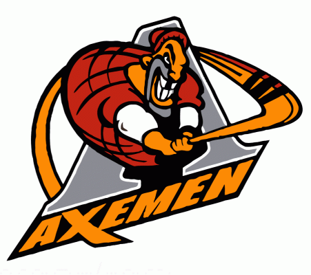Ajax Axemen 2004-05 hockey logo of the OPJHL