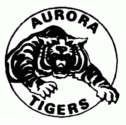 Aurora Tigers 1973-74 hockey logo of the OPJHL