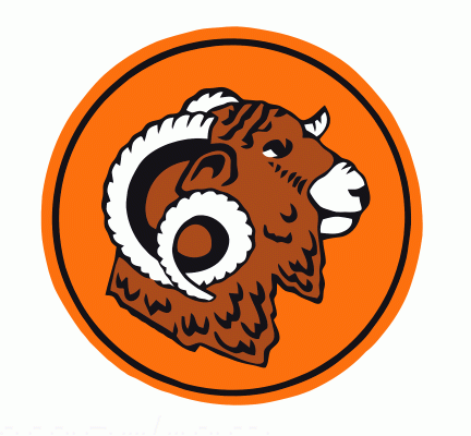 Richmond Hill Rams 1973-74 hockey logo of the OPJHL
