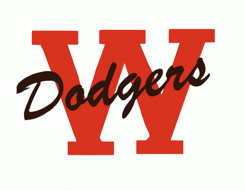 Weston Dodgers 1972-73 hockey logo of the OPJHL