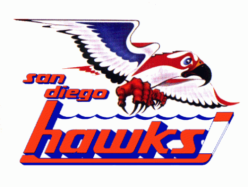 San Diego Hawks 1978-79 hockey logo of the PHL
