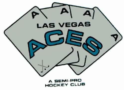 Las Vegas Aces 1993-94 hockey logo of the PSHL
