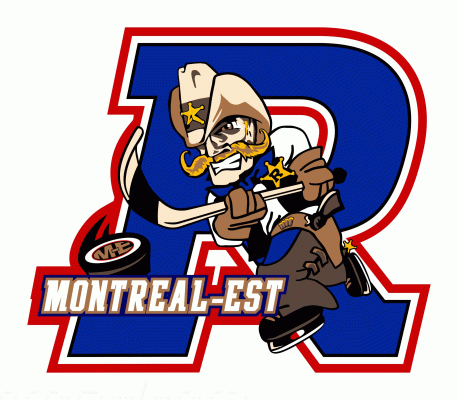 Montreal East Rangers 2011-12 hockey logo of the QJAAAHL