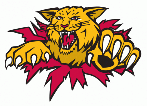 Moncton Wildcats 2005-06 hockey logo of the QMJHL
