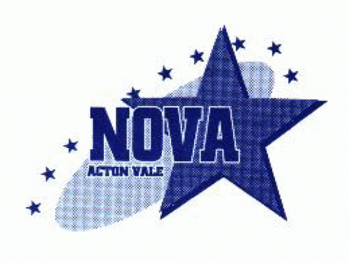 Acton Vale Nova 1996-97 hockey logo of the QSPHL