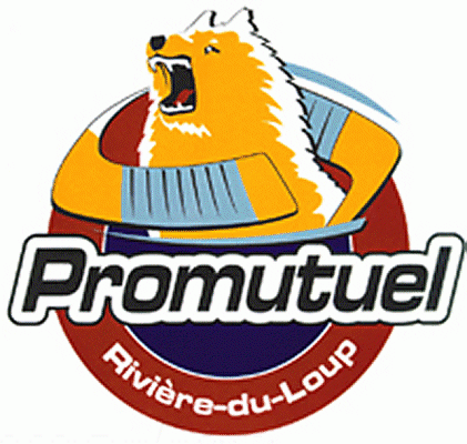 Riviere-du-Loup Promutuel 2002-03 hockey logo of the QSPHL