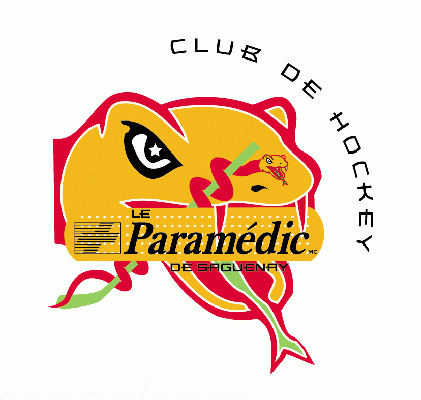 Saguenay Paramedic 2002-03 hockey logo of the QSPHL