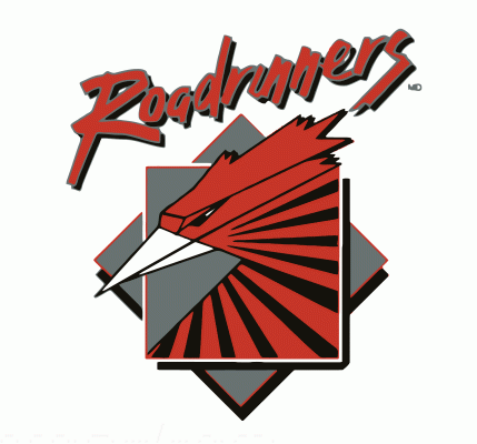 Montreal Roadrunners 1995 hockey logo of the RHI