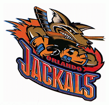 Orlando Jackals 1997 hockey logo of the RHI