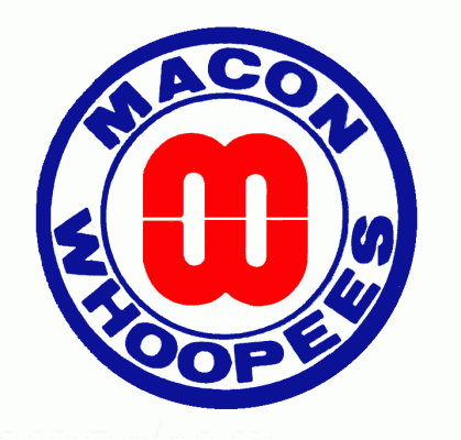 Macon Whoopees 1973-74 hockey logo of the SHL