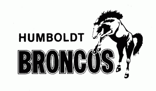 Humboldt Broncos 1989-90 hockey logo of the SJHL