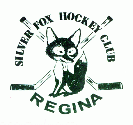 Regina Silver Foxes 1973-74 hockey logo of the SJHL