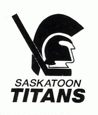 Saskatoon Titans 1992-93 hockey logo of the SJHL