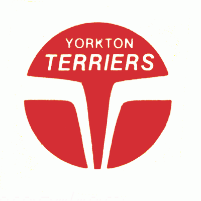 Yorkton Terriers 1981-82 hockey logo of the SJHL