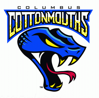 Columbus Cottonmouths 2016-17 hockey logo of the SPHL