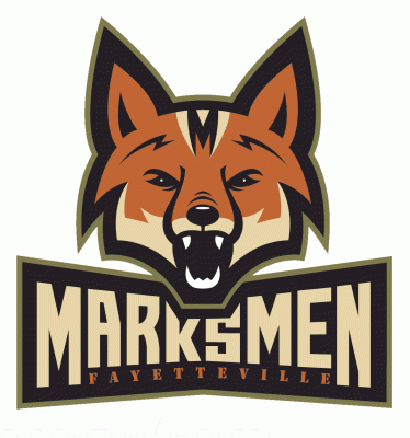 Fayetteville Marksmen 2017-18 hockey logo of the SPHL