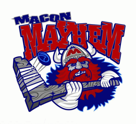 Macon Mayhem 2015-16 hockey logo of the SPHL