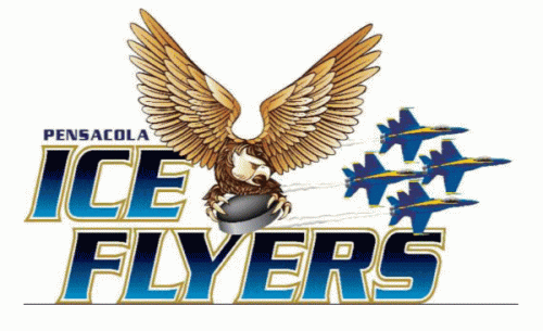 Pensacola Ice Flyers 2009-10 hockey logo of the SPHL