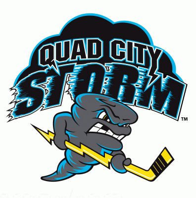 Quad City Storm 2018-19 hockey logo of the SPHL