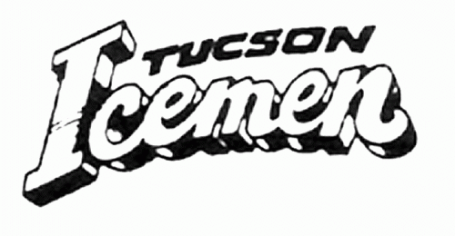 Tucson Icemen 1976-77 hockey logo of the SWHL