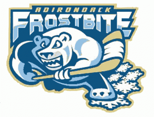 Adirondack Frostbite 2005-06 hockey logo of the UHL