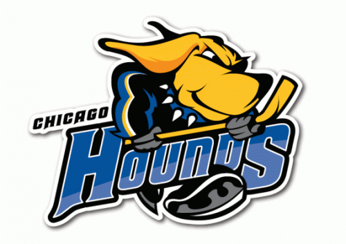 Chicago Hounds 2006-07 hockey logo of the UHL