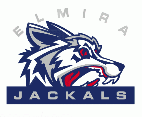 Elmira Jackals 2001-02 hockey logo of the UHL