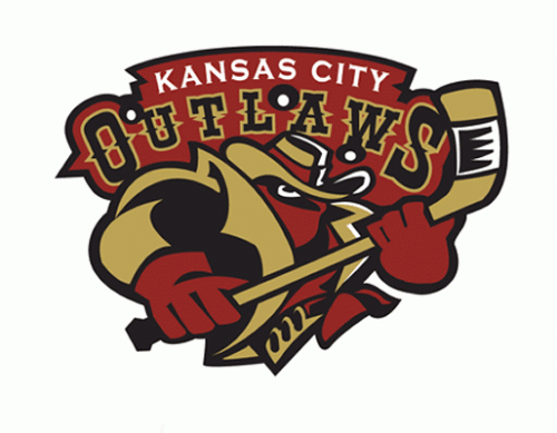 Kansas City Outlaws 2004-05 hockey logo of the UHL