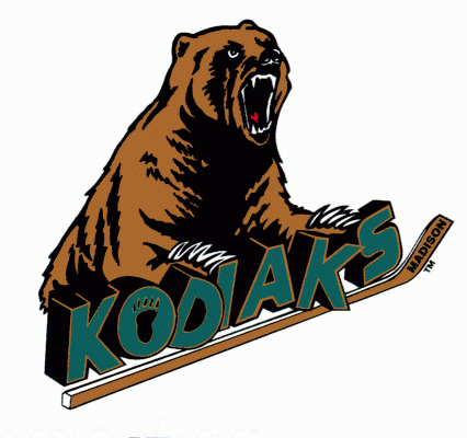 Madison Kodiaks 1999-00 hockey logo of the UHL
