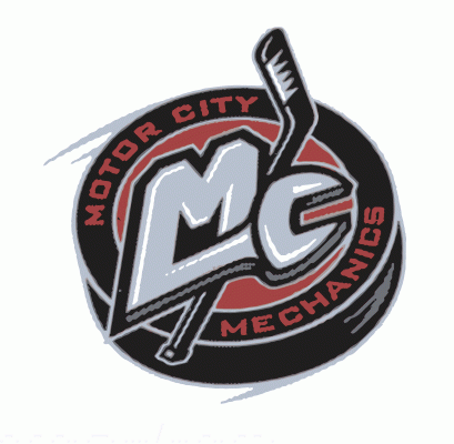 Motor City Mechanics 2004-05 hockey logo of the UHL