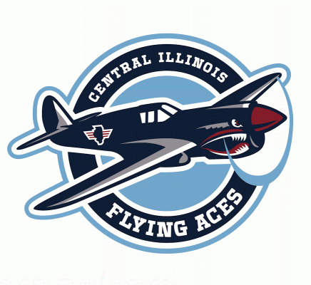 Central Illinois Flying Aces 2017-18 hockey logo of the USHL