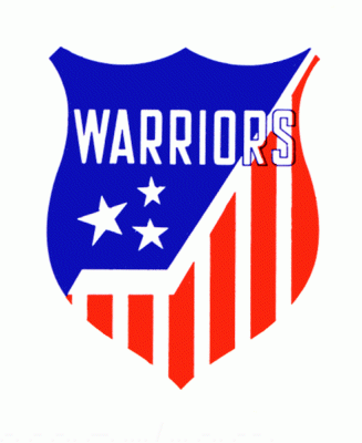 Chicago Warriors 1972-73 hockey logo of the USHL