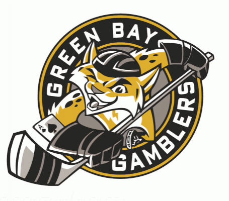 Green Bay Gamblers 2008-09 hockey logo of the USHL