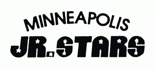 Minneapolis Stars 1984-85 hockey logo of the USHL