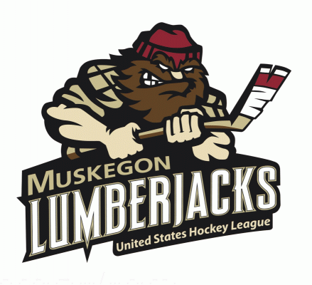 Muskegon Lumberjacks 2011-12 hockey logo of the USHL