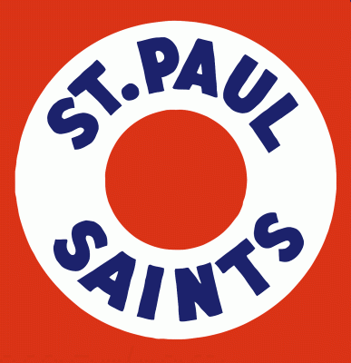 St. Paul Saints 1945-46 hockey logo of the USHL