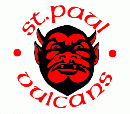St. Paul Vulcans 1993-94 hockey logo of the USHL