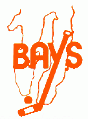 Traverse City Bays 1976-77 hockey logo of the USHL