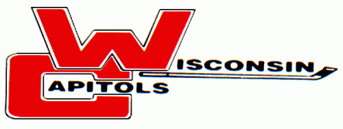 Wisconsin Capitols 1994-95 hockey logo of the USHL