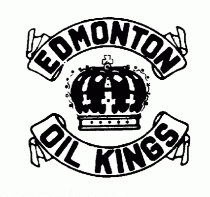 Edmonton Oil Kings 1971-72 hockey logo of the WCHL