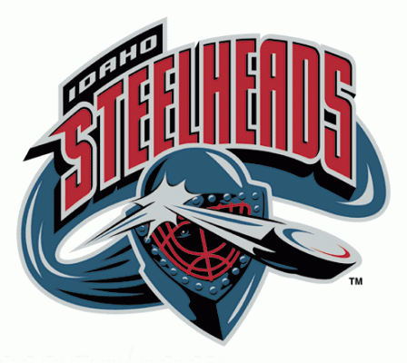 Idaho Steelheads 1998-99 hockey logo of the WCHL