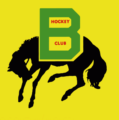 Swift Current Broncos 1973-74 hockey logo of the WCHL