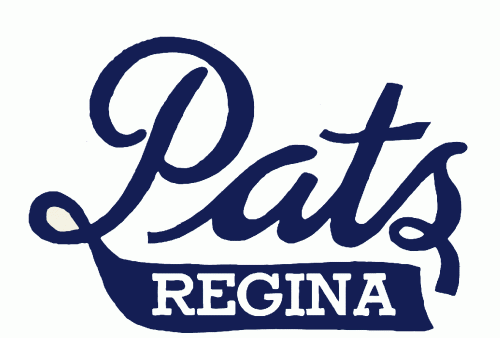 Regina Pats 1950-51 hockey logo of the WCJHL