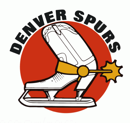 Denver Spurs 1975-76 hockey logo of the WHA