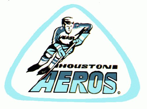 Houston Aeros 1972-73 hockey logo of the WHA