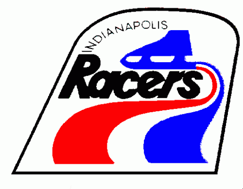 Indianapolis Racers 1976-77 hockey logo of the WHA
