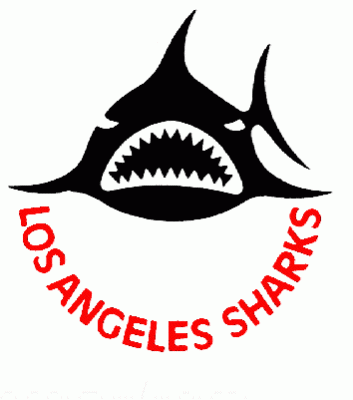 Los Angeles Sharks 1972-73 hockey logo of the WHA